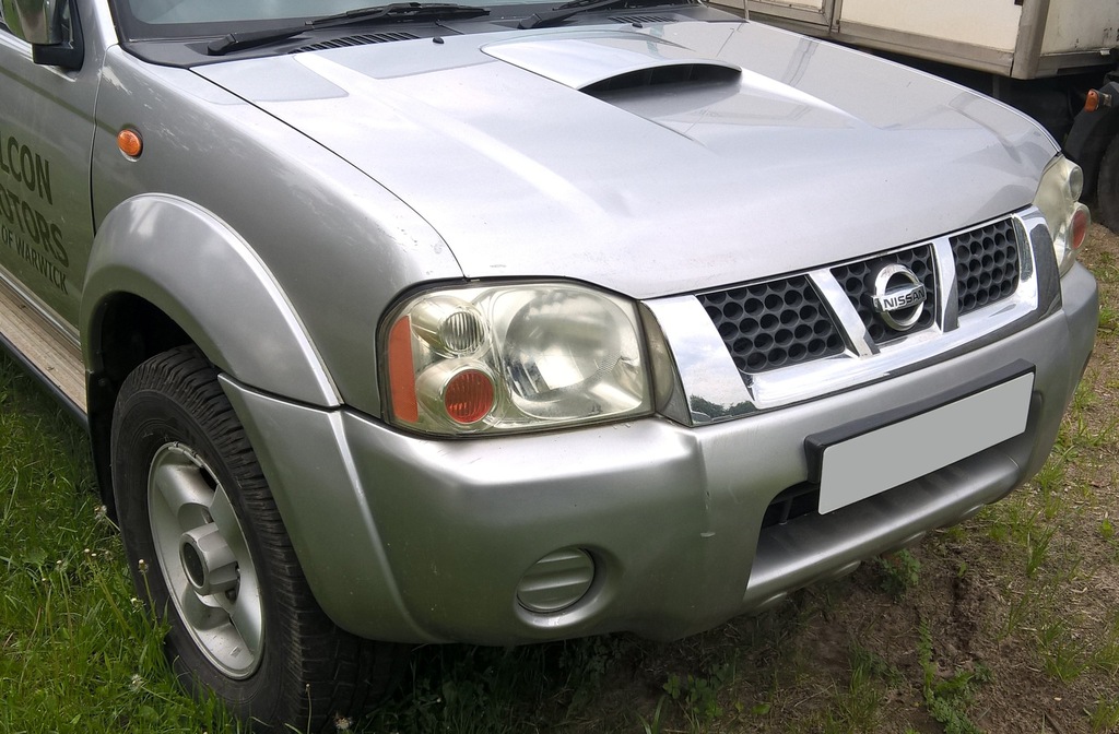 NISSAN NAVARA D22 98 05r MASKA ZDERZAK PRZÓD Kompl 7356241479