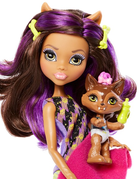 Monster High Rodzina Upiork W Lalka Clawdeen Wolf