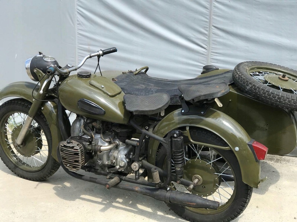 K 750 DNIEPR URAL MOTOCYKL Z KOSZEM REJESTRACJA 7403192365