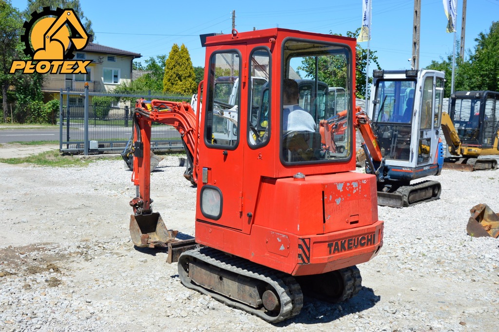 Minikoparka Mini Koparka TAKEUCHI TB15 BRUTTO 7389951829 Oficjalne