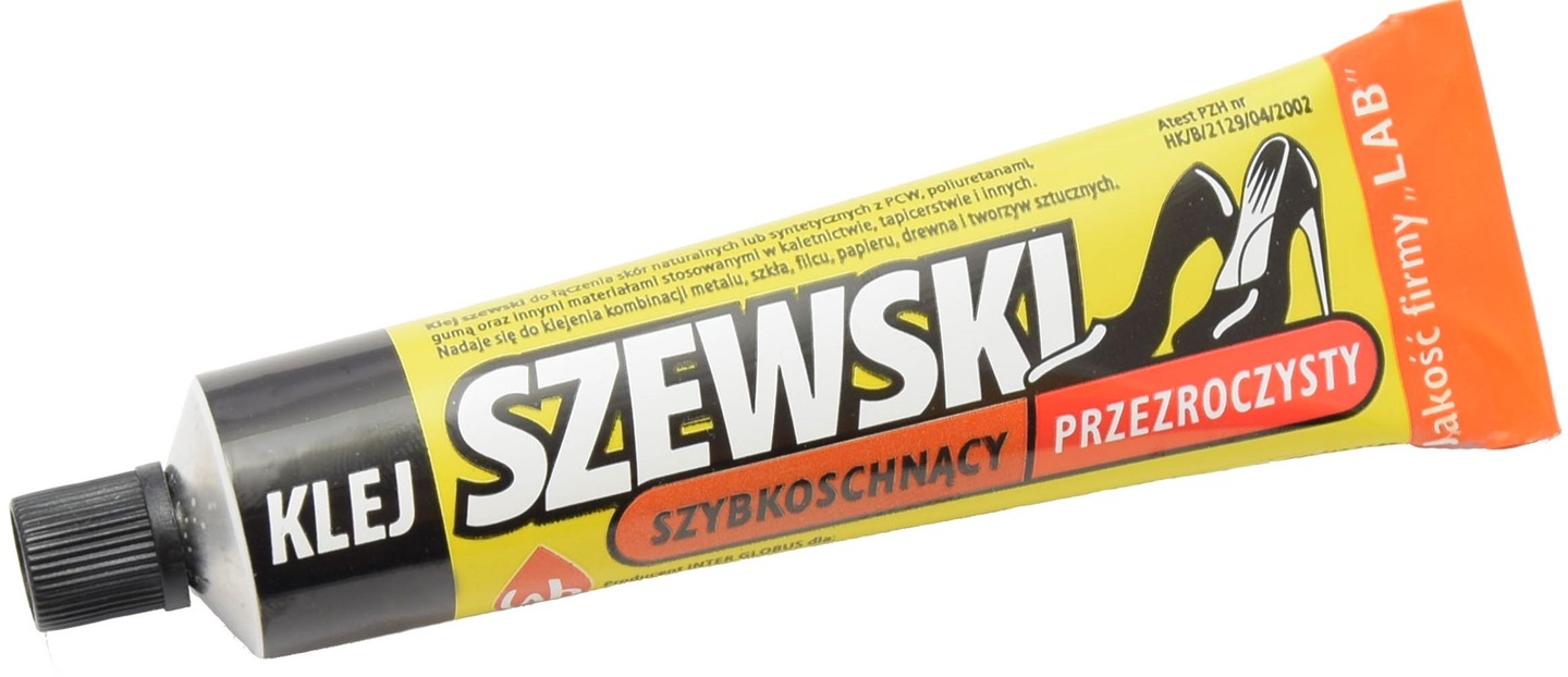 SUPER MOCNY KLEJ SZEWSKI DO BUTÓW GUMY SKÓRY 40ml 7224281413 Allegro pl