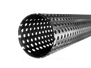 Нержавеющая сталь перфорированная труба глушитель 50 мм