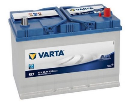 Батарея VARTA BLUE 95ah 830A JAP P+ G7 LAND - 1