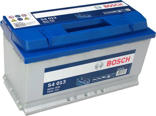 Аккумулятор BOSCH 12V 95Ah/800a S4 353x175x190 B13 - 13