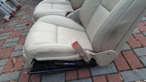 Сидіння передня подушка безпеки правий Mercedes S W221 Європа OE кремова шкіра - 8