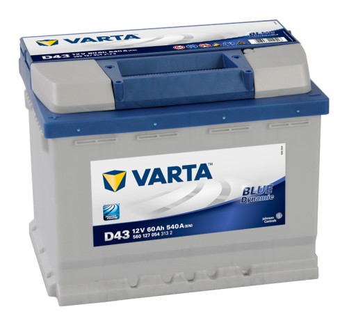 Аккумулятор Varta BLUE D43 60Ah 540a - 5