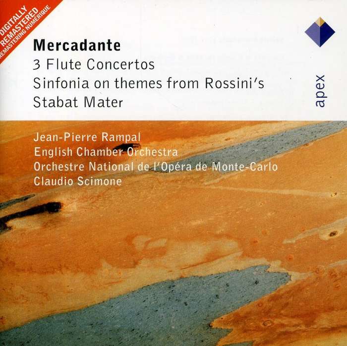 

Mercadante 3 Flute Concertos CD
