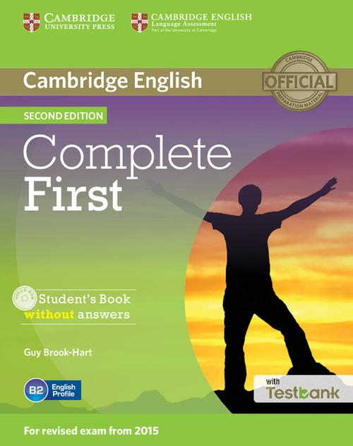 

Complete First Student's Book without Answers + Te