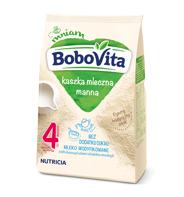 

Kaszka manna BoboVita bez dodatku cukru 230 g