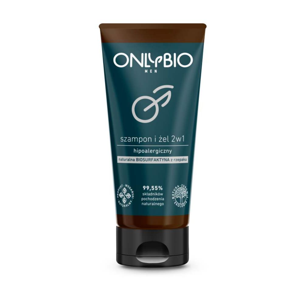 

OnlyBio szampon i żel 2w1 200 ml Men