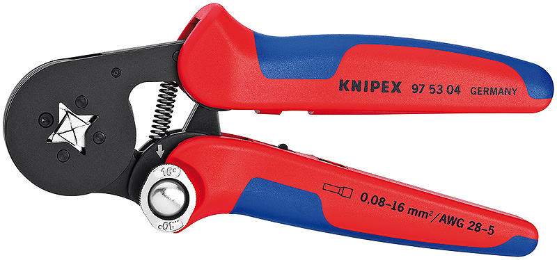 Knipex 97 53 04SB crimping pliers 180mm 0.08-10+16