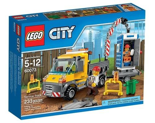 Lego 60073 City Technický vůz Stavebnice Stavební jeřáb Nové
