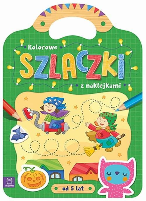 

Kolorowe szlaczki z naklejkami od 5 lat