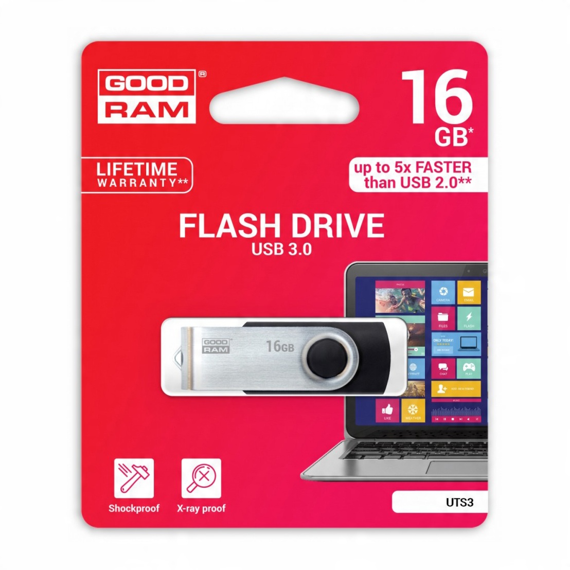 

Goodram 16GB UTS3 Black Usb 3.0