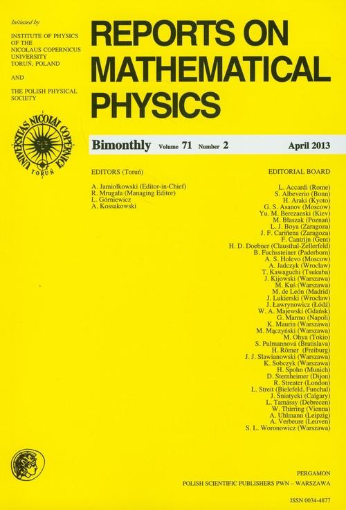 

Reports on Mathematical Physics 54/2 wer,eksp,