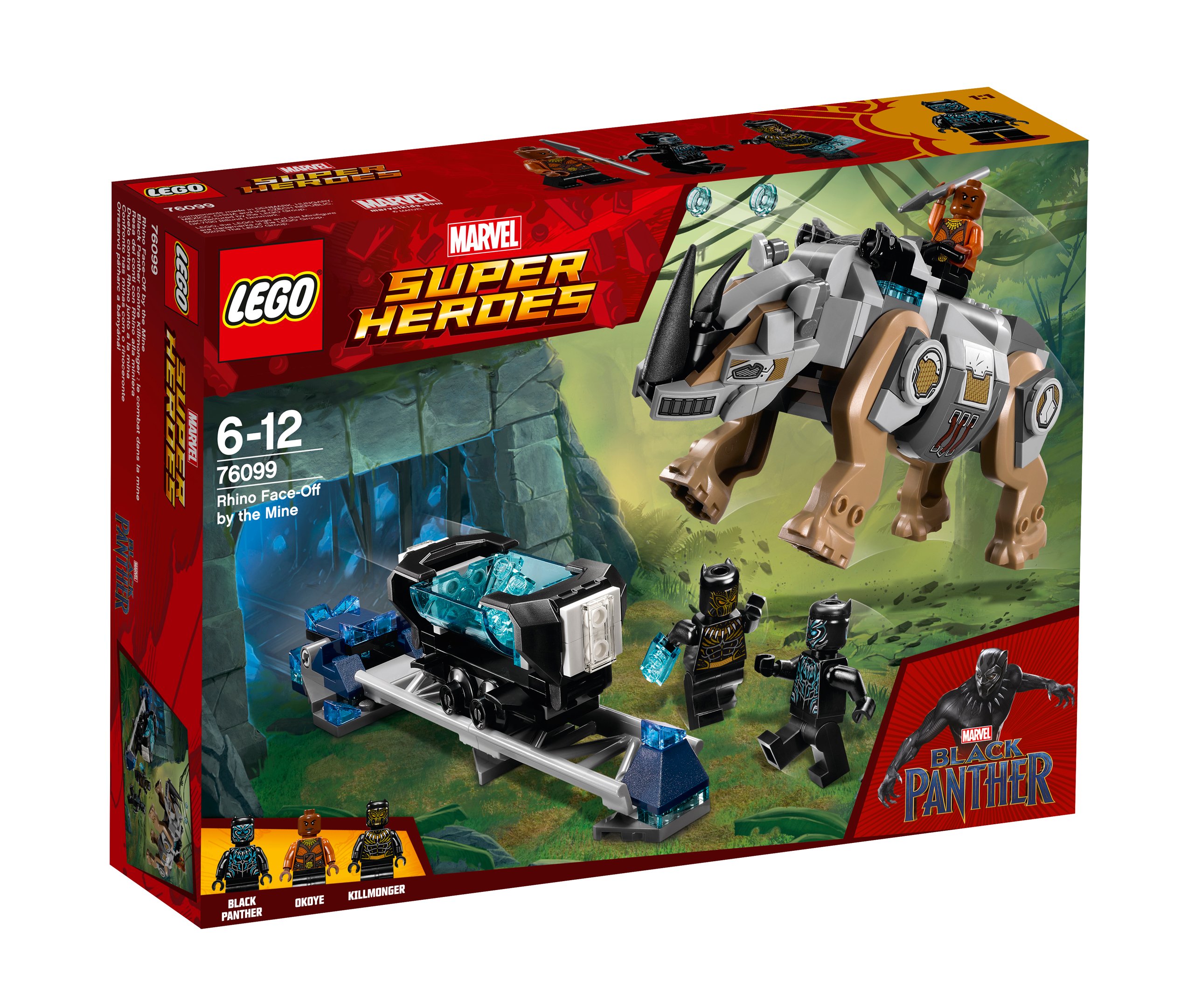 Lego Marvel Heroes 76099 Souboj s nosorožcem poblíž dolu