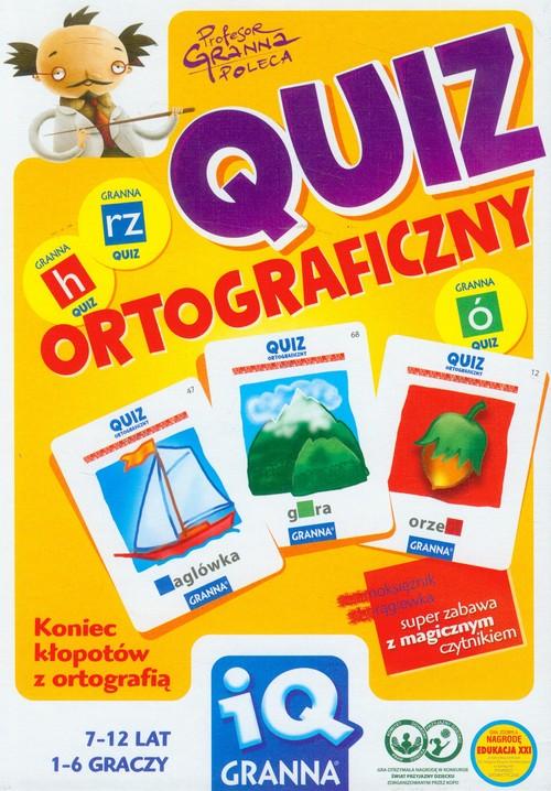 

Granna Gra planszowa Iq Quiz ortograficzny 00147