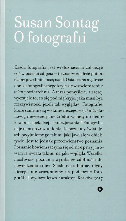 

O fotografii Susan Sontag