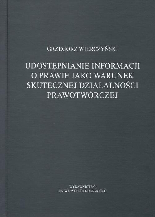 

Udostępnianie informacji o prawie jako warunek sku