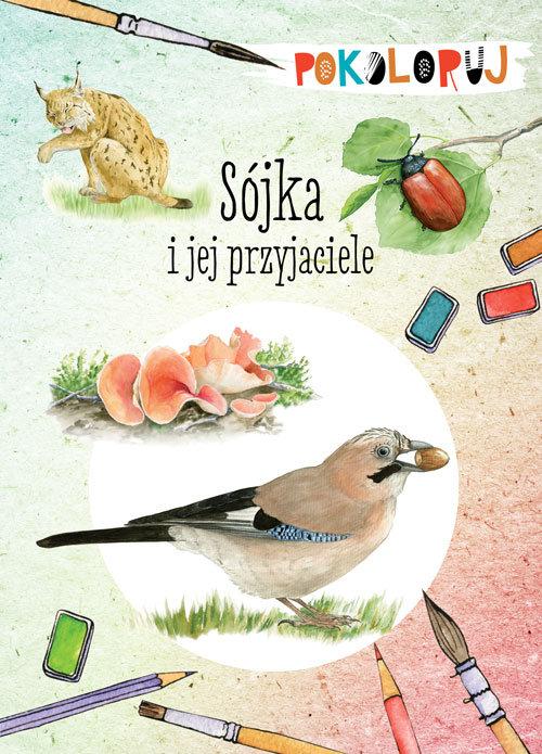 

Sójka i jej przyjaciele. Pokoloruj Katarzyna Kopie
