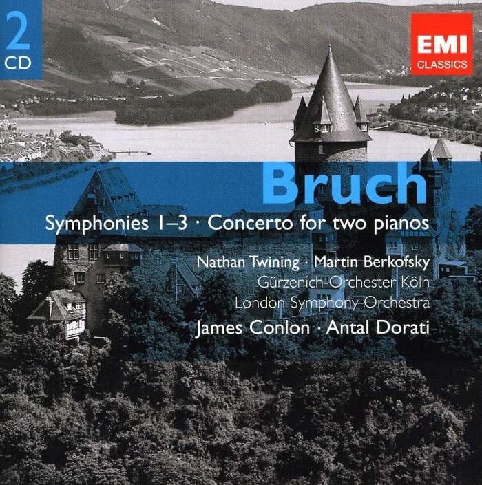 

Bruch Symphonies 1-3, Concerto For 2 Pianos CD