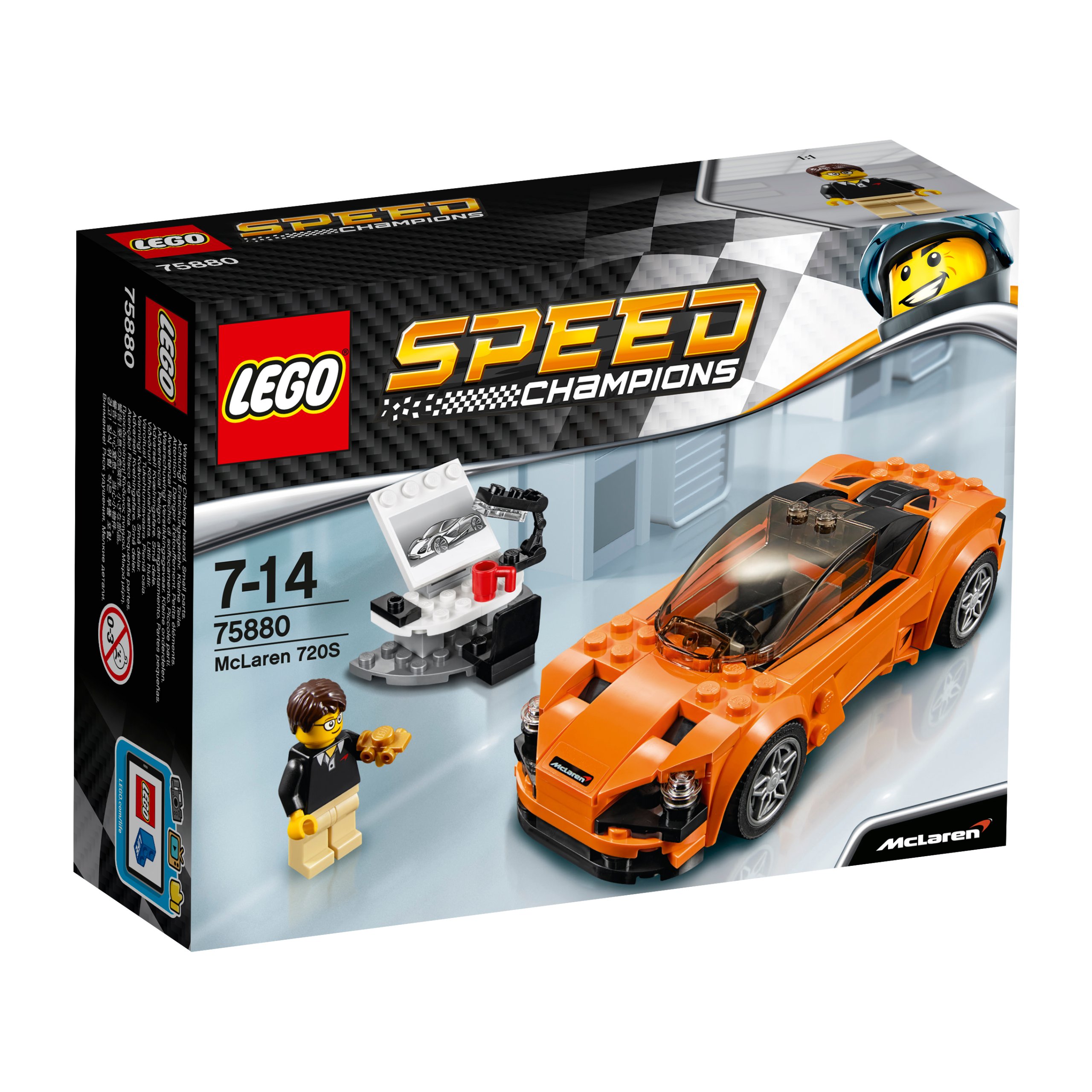 Lego 75880 Speed Champions McLaren 720S Auto Stavebnice Originální