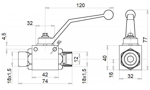 HYDROAKUMULATOR HYDR. AMORTYZATOR 1L DO TURA Waga produktu z opakowaniem jednostkowym 0.5 kg