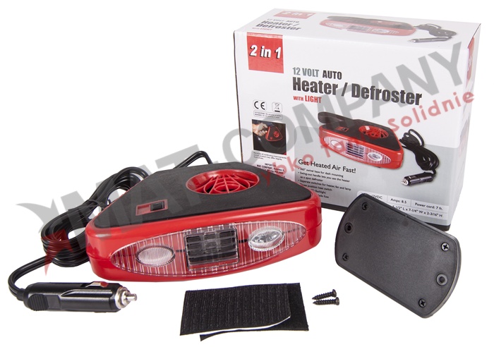 GRZEJNIK Nagrzewnica Farelka Dmuchawa 200W 12V 2w1 Numer katalogowy części 200W 12V