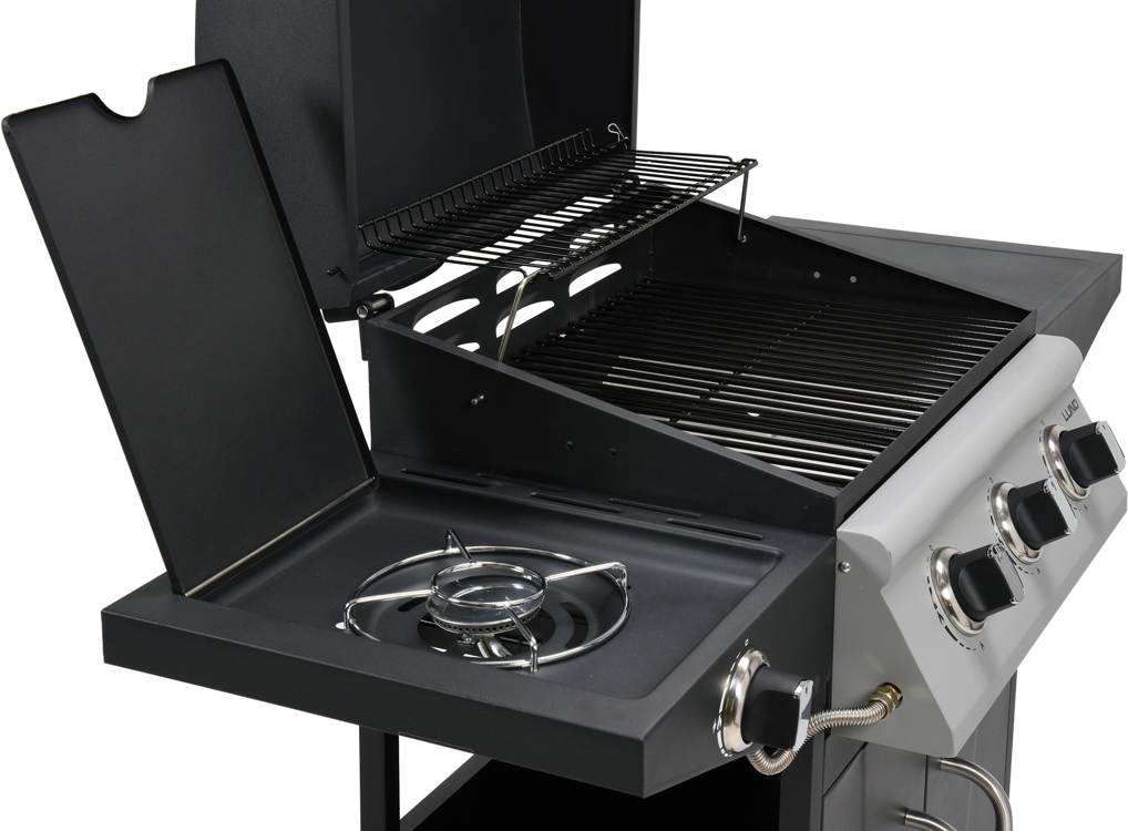 GRILL GAZOWY +POKROWIEC 12,8kW 4 PALNIKI DO OGRODU Marka Lund