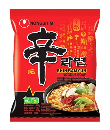 

Zupka koreańska Shin Ramyun ostra 120g