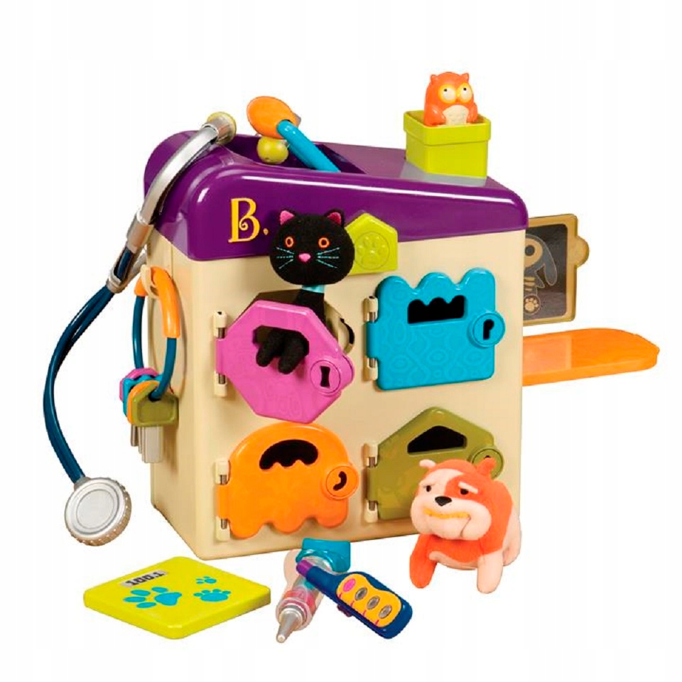 Klinika Weterynaryjna Pet Vet Clinic Walizka szpital dla zwierząt B.toys