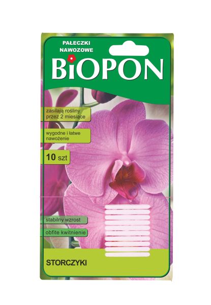 

Pałeczki nawozowe do storczyków Biopon 10szt