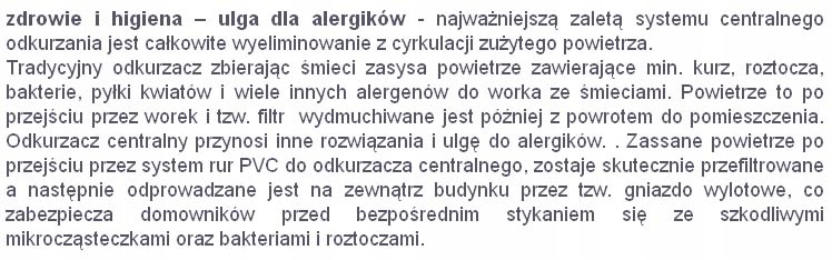 ODKURZACZ CENTRALNY gniazdo ssące ASKO szare ... co116 Wysokość produktu 0 cm