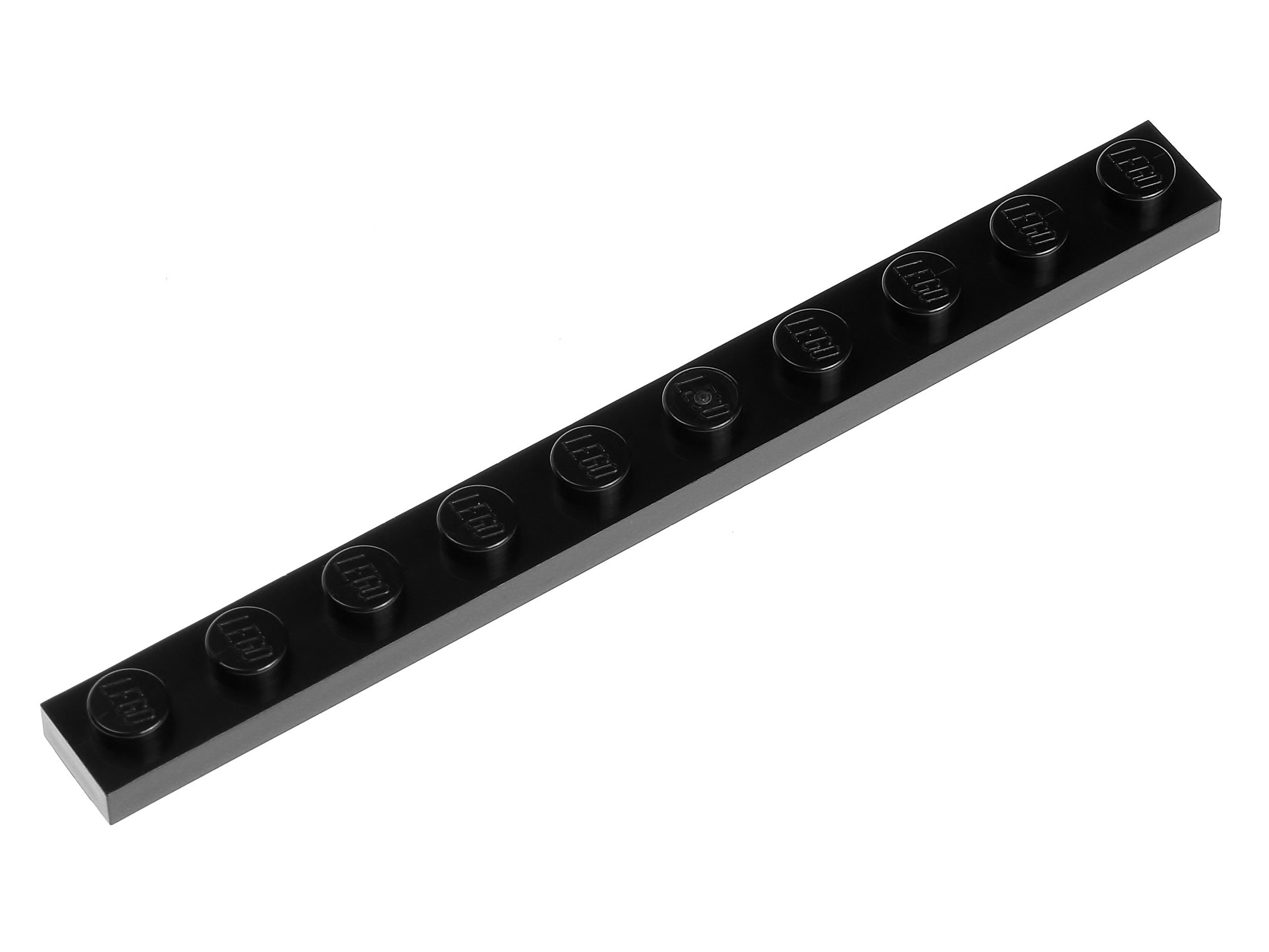 

Lego Płytka zwykła 1x10 4477 czarna