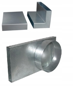 KSZTAŁTKI DOLOTOWE ZŁĄCZKI DO DOLOTU NA RURĘ FI125 Typ Inne elementy