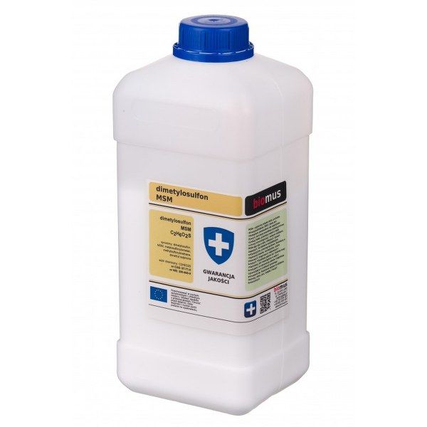

Czysta Siarka Organiczna Msm Biomus 1kg