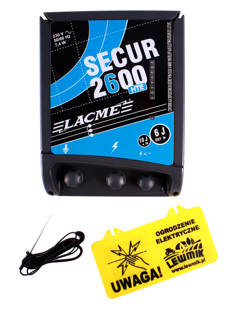 

Pastuch Elektryzator Secur 2600 Hte 10J Gratisy