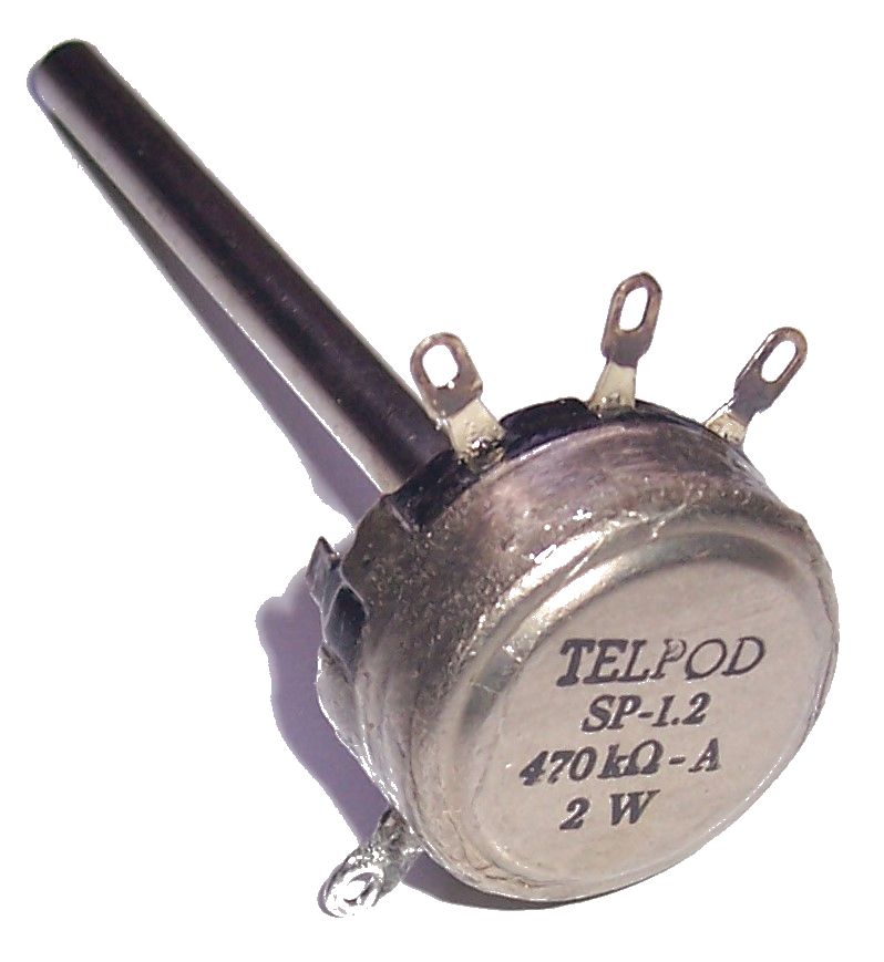

Potencjometr Telpod SP-1.2 _ 470k A 2W oś 80mm