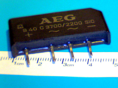 [STcs] Mostek prostowniczy płaski renomowany producent Aeg _x3szt