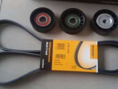 OPEL VECTRA C 1.9 CDTI PASEK + 3 ROLKI ALTERNATORA Profil paska wielorowkowy