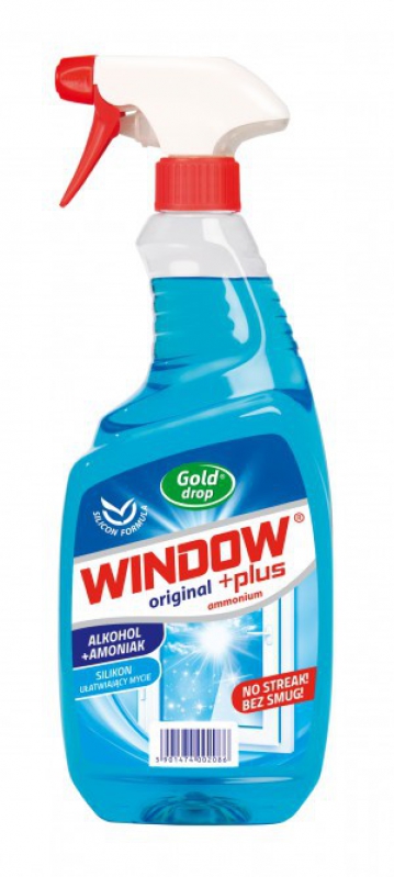 

Płyn do mycia szyb i luster Window Plus 750ml