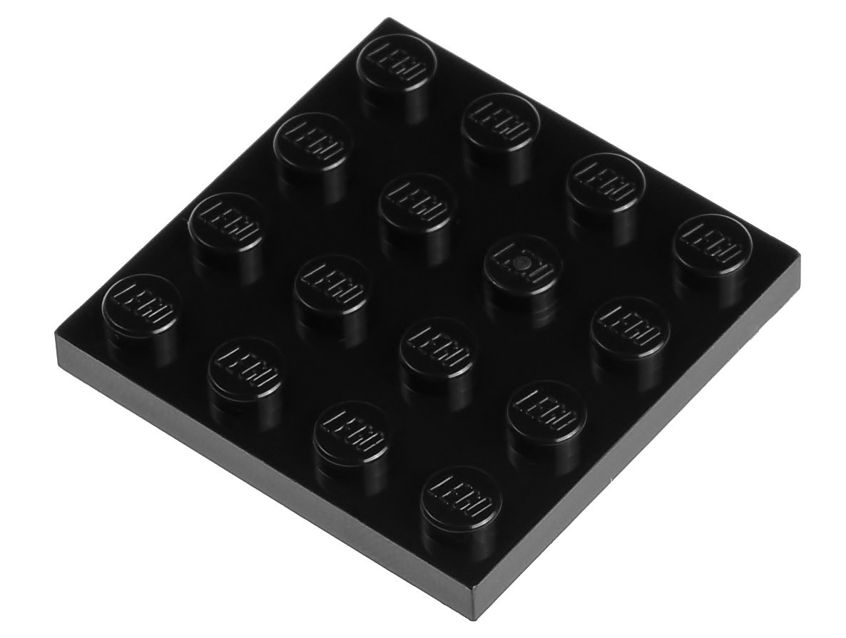 

Lego Płytka zwykła 4x4 3031 czarna