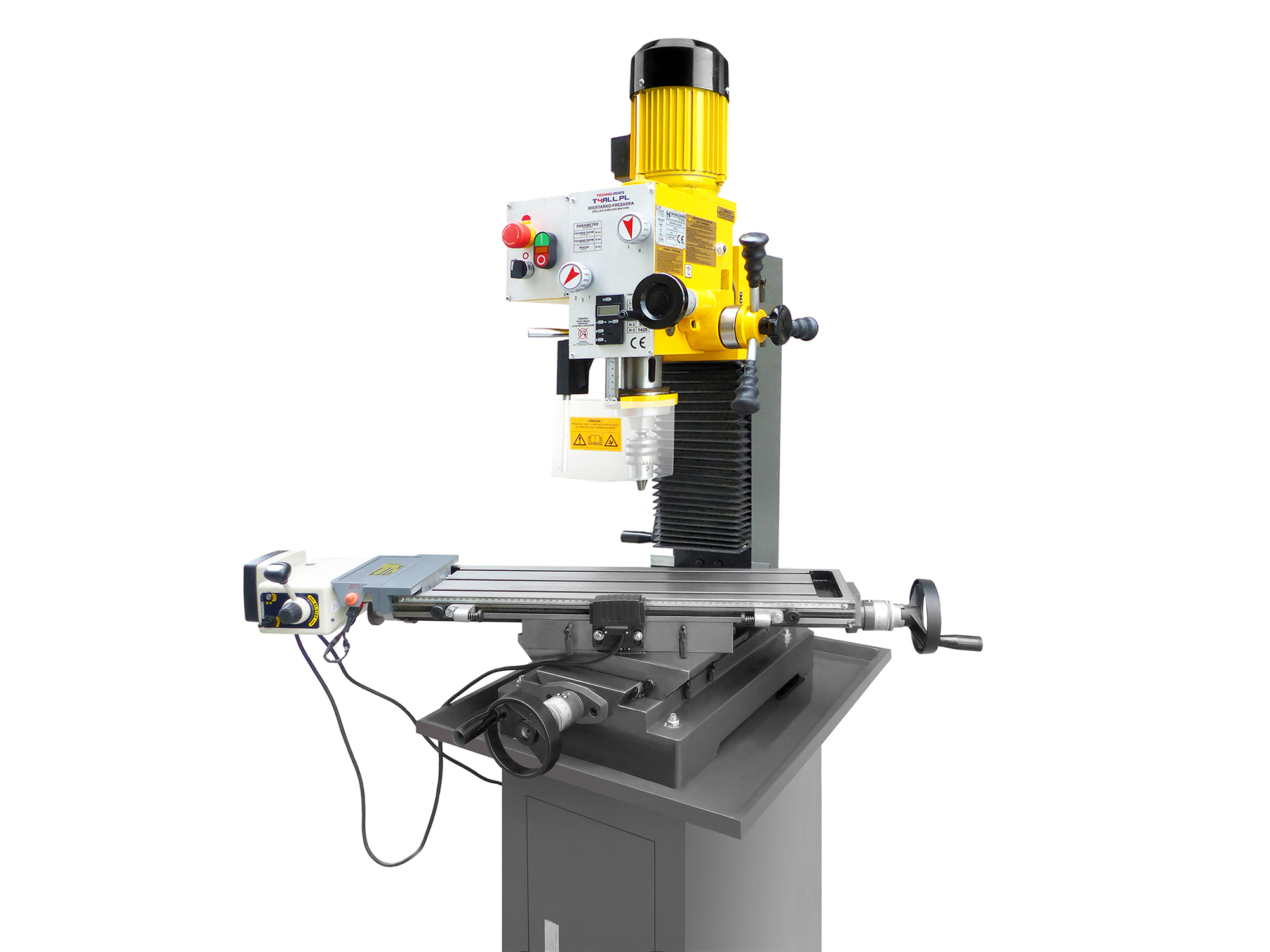 WIERTARKO FREZARKA KOLUMNOWA fi-32/63 MK3 LCD FV Typ wiertarka