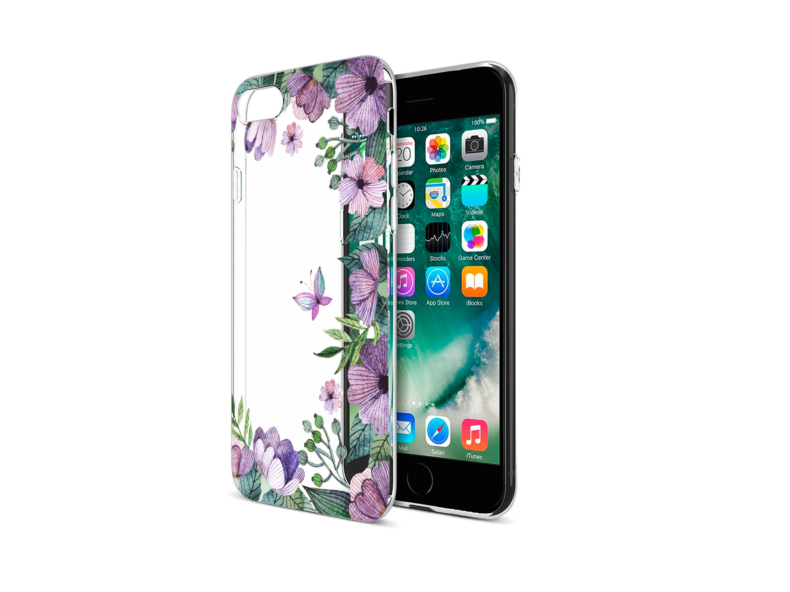 

Stylowe Przezroczyste Etui do Apple iPhone 6 / 6S