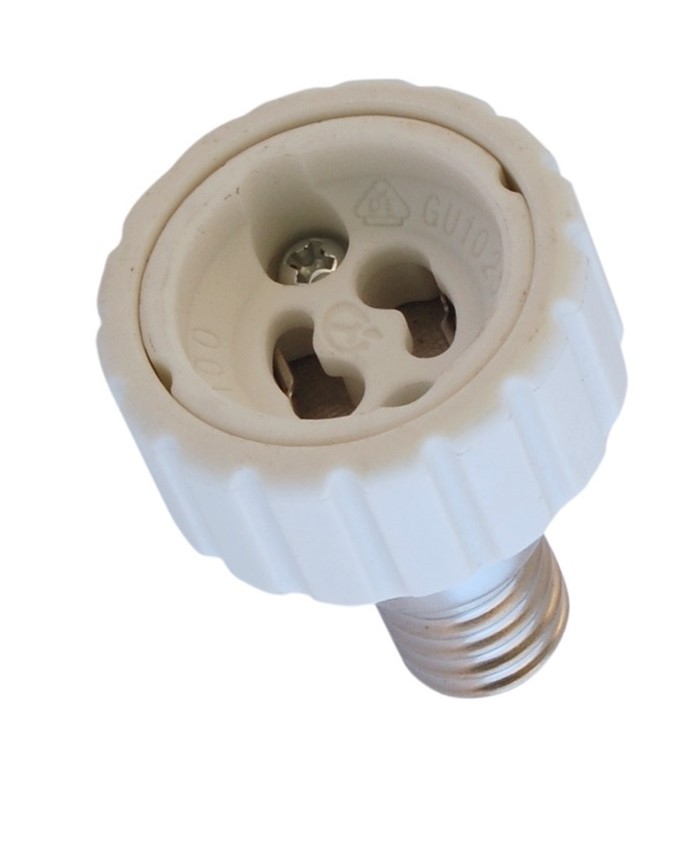 

Adapter Przejściówka Do Żarówki E14 > GU10 Led