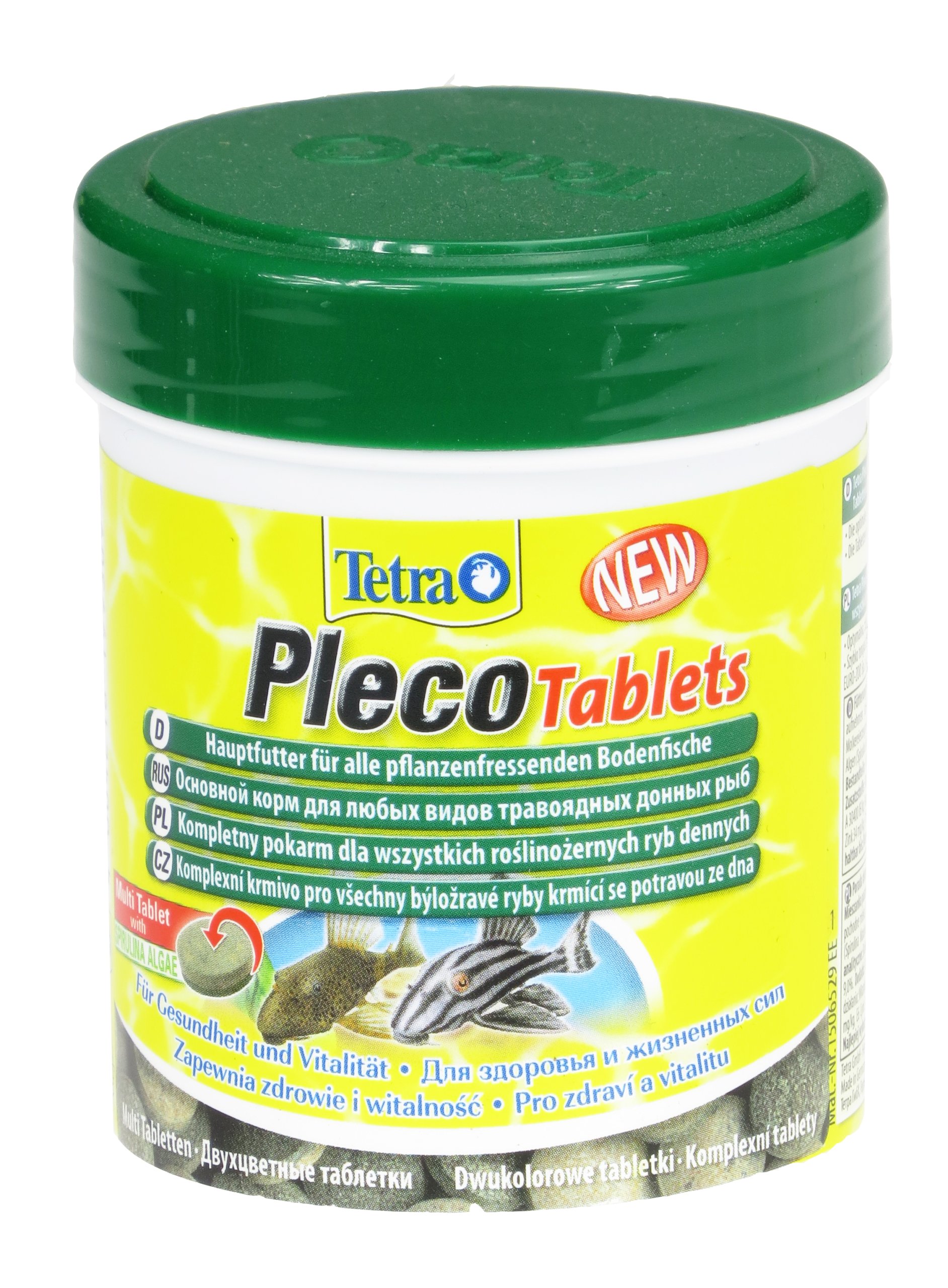 TETRA PLECO TABLETS 58 TABLETEK GLONOJAD ZBROJNIK