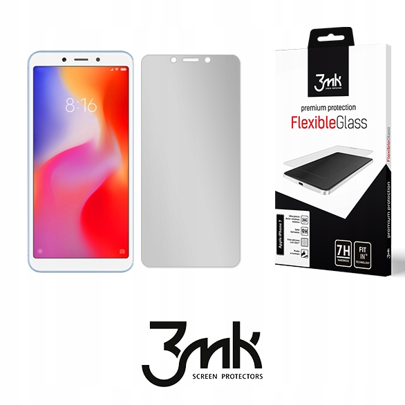 

Xiaomi Redmi 6A China szkło 7H 3mk FlexibleGlass