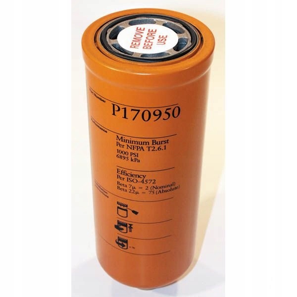 KP1709501 - Фільтр гідравліки Donaldson P170950 AH128449 HF6557