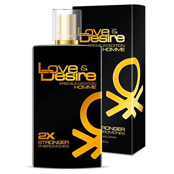 LOVE DESIRE PREMIUM ZLATÝ PARFUM PÁNSKE FEROMÓNY Kód výrobcu Love Desire Premium s feromónmi