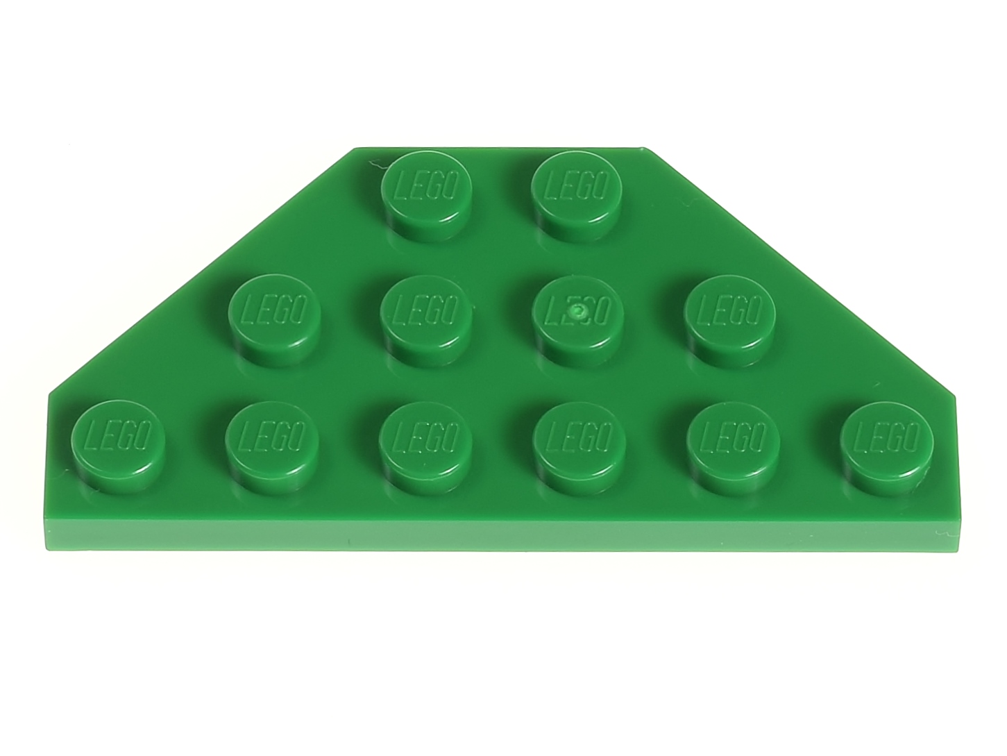 

Lego Płytka ścięta 3x6 2419 zielona 2 szt.